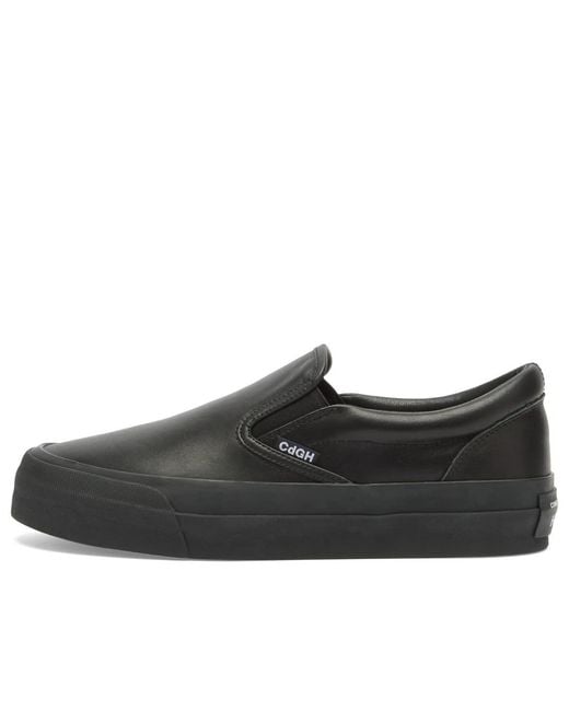 Comme des Garçons Black Steer Slip Onsneakers for men