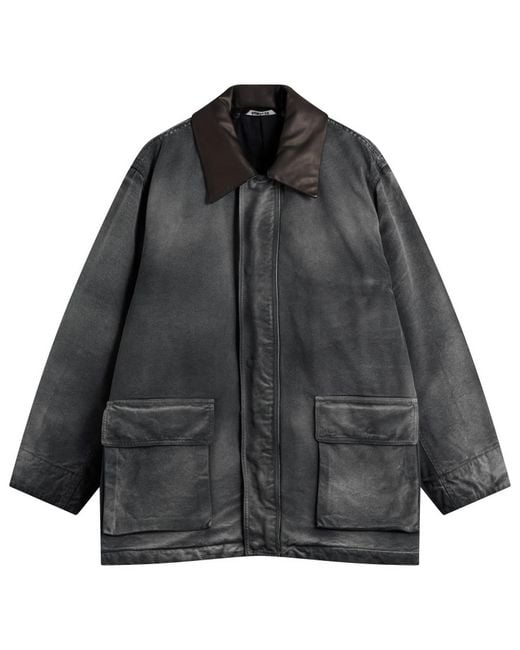Auralee Black Duck Jacket for men