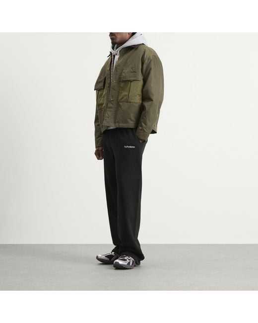 No Problemo Black Mini Problemo Straight Sweatpant