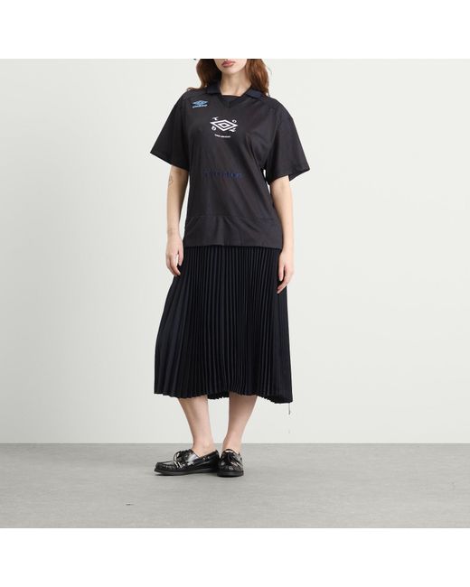 Toga Black Toga X Umbro Game Shirt Dress
