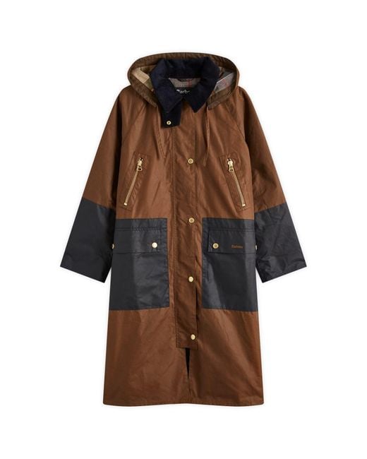 Barbour Brown Carolyn Wax Jacket