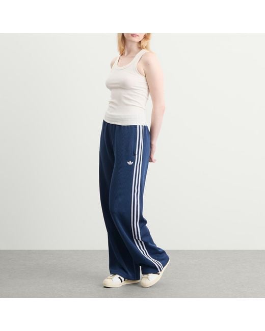 Adidas Blue Adicolor Firebird Knit Track Pant