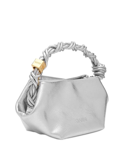 Ganni Metallic Bou Bag Mini