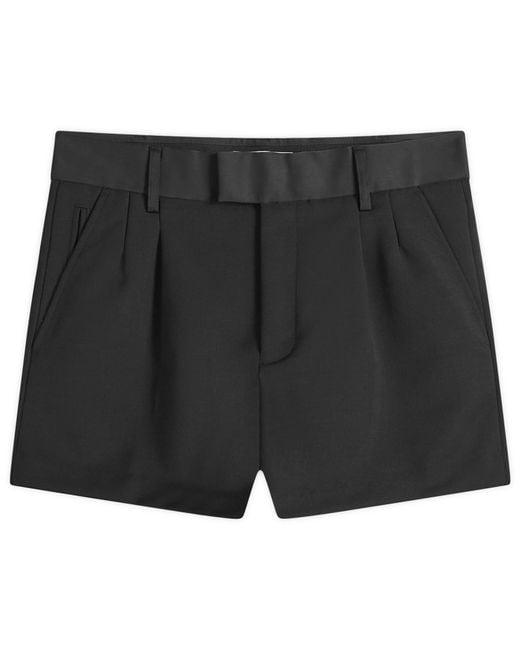 Entire studios Black Compact Shorts for men