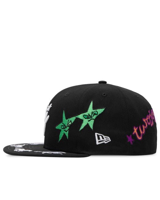 Twojeys Black X New Era 59Fifty Cap