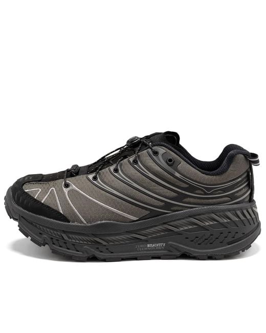 Hoka One One Black X Haven Stinson Evo Gore-Tex Sneaker for men