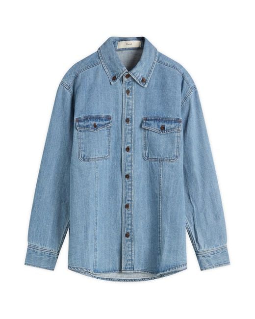 DUNST Blue Denim Shirt