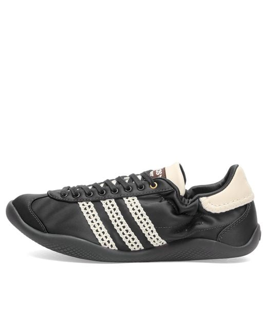 Adidas Black X Wales Bonner Karintha Lo Satin Sneaker