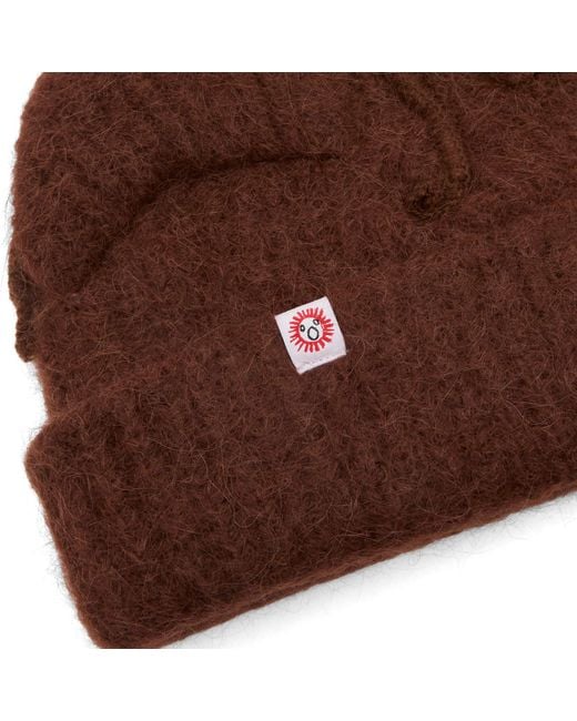 Charles Jeffrey Brown Alpaca Chunky Ears Beanie