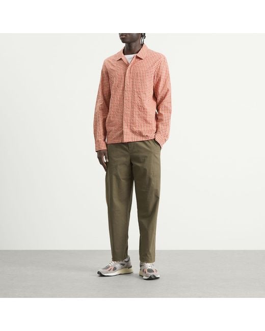 Folk Green Drawcord Assembly Pant for men