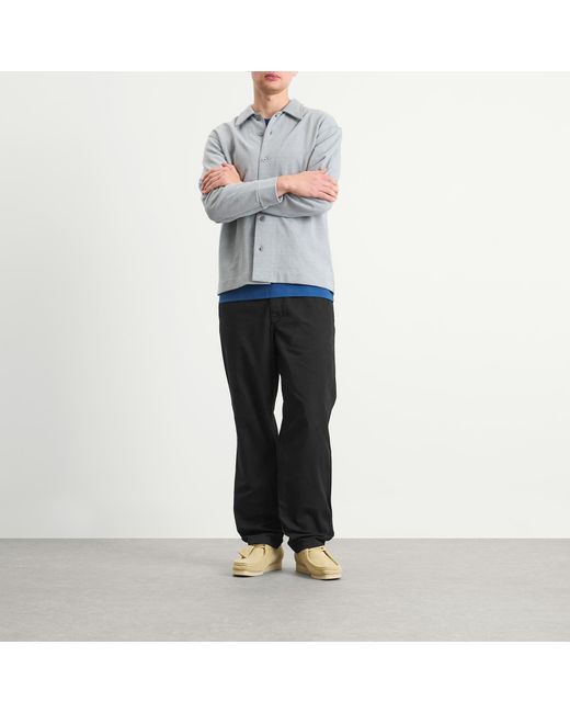 Norse Projects Black Ezra Light Stretch Drawstring Pant for men