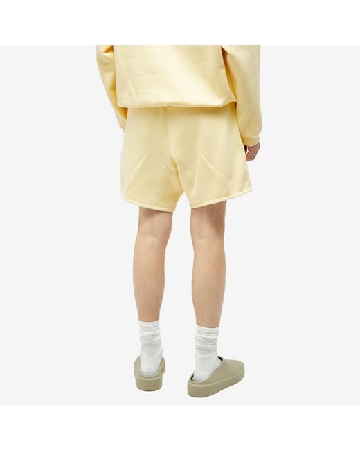 Fear Of God Natural Spring Tab Detail Sweat Shorts for men