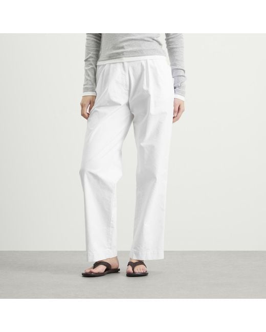 NOTHING WRITTEN White Lena Trouser