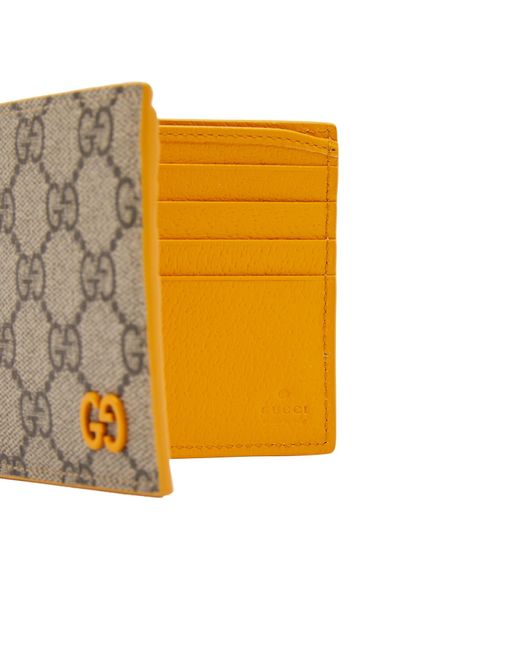 Gucci Metallic Gg Supreme Billfold Wallet for men