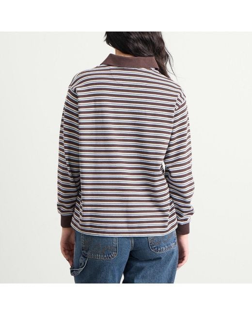 Damson Madder Multicolor Remie Rugby Top