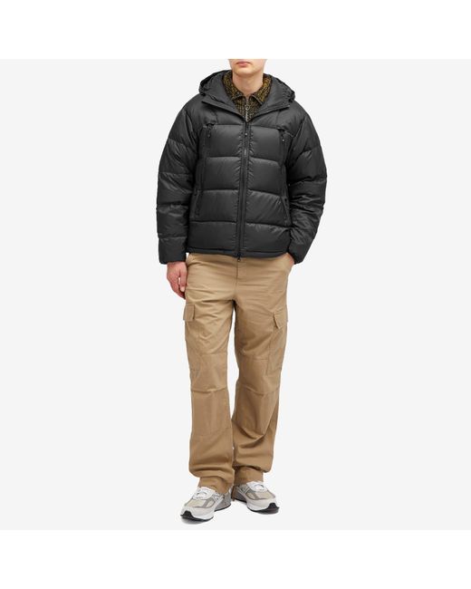 FRIZMWORKS Black Altavia Down Jacket for men