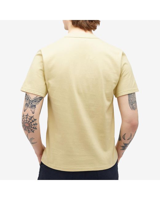 Armor Lux Yellow 79151 Logo Pocket T-Shirt for men