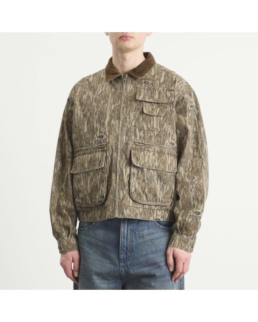 Thisisneverthat Green Utility Field Jacket for men