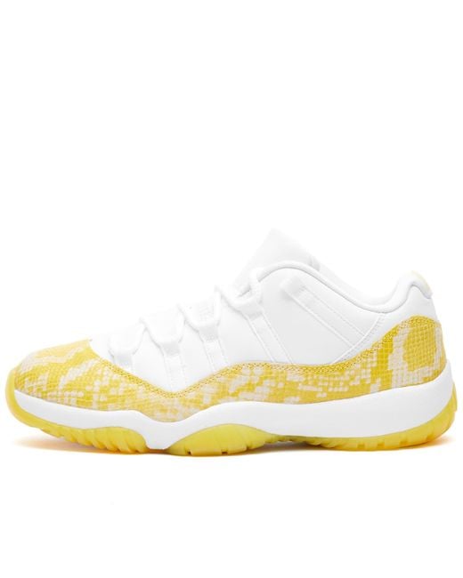 Nike Yellow W 11 Retro Low Sneakers