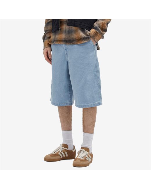 Dickies Blue Madison Denim Shorts for men