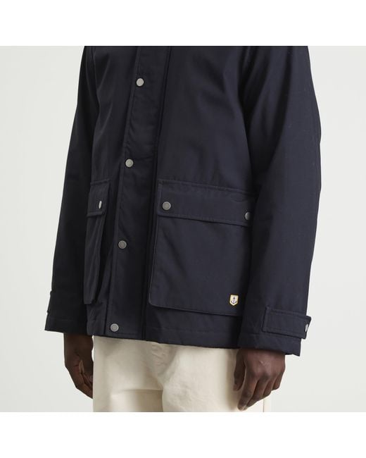 Armor Lux Blue Quilted Work Jacket for men