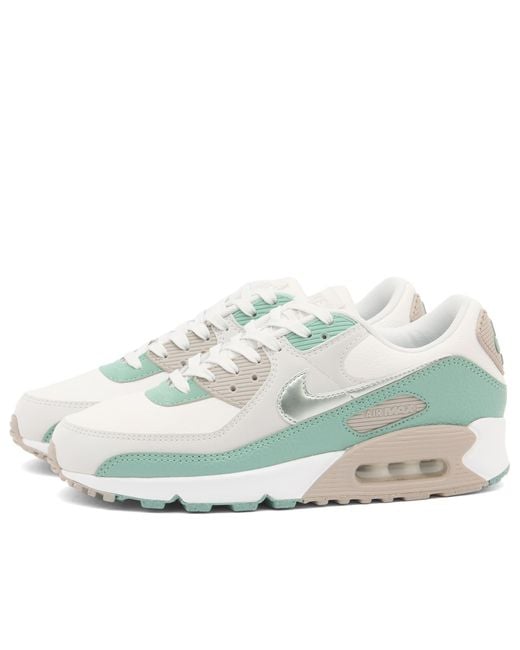 Nike White Air Max 90 Nn Prm W Sneaker