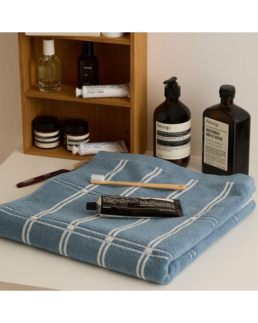 BAINA Blue Ness Bath Towel