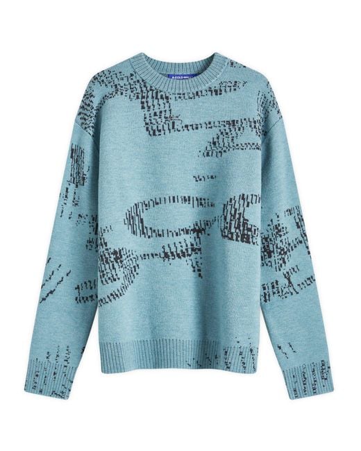 A_COLD_WALL* Blue Annex Crew Knit for men