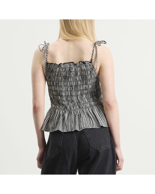 Levi's Gray Monaco Sl Blouse