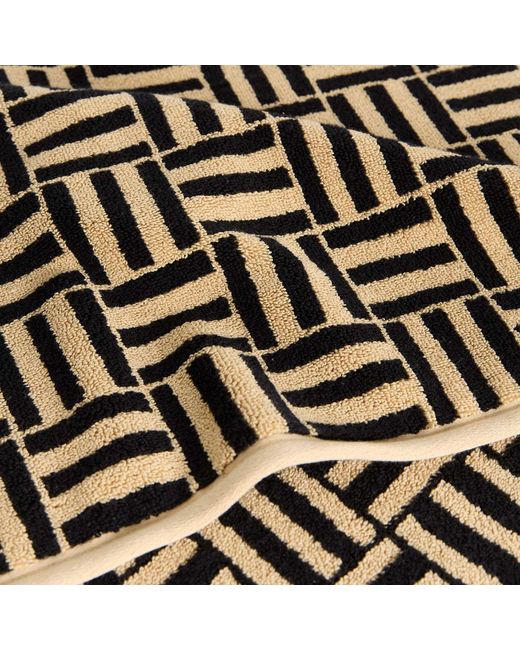 BAINA Black Saroma Bath Mat