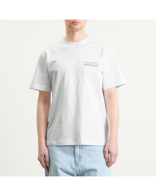 Daily Paper White Air Freshener Shield T-Shirt for men