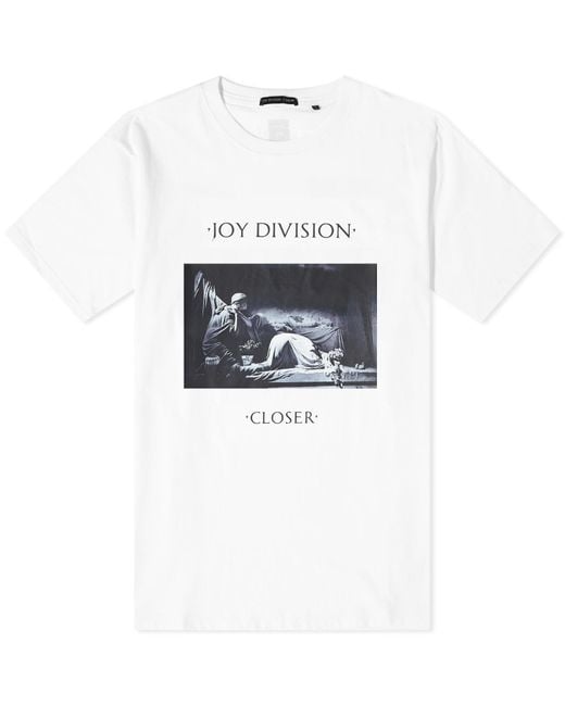 Neuw White Joy Division Closer Band T-shirt for men