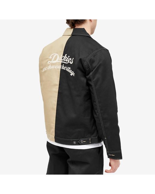 Dickies End. X 'Motorworks' Eisenhower Jacket in Black for Men | Lyst