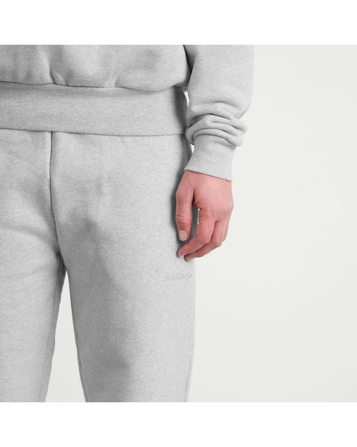 MKI Miyuki-Zoku Gray Superweight Cuffed Joggers for men