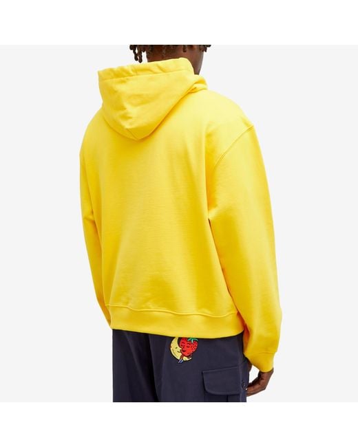 Sky High Farm Yellow Construction Popover Hoodie for men