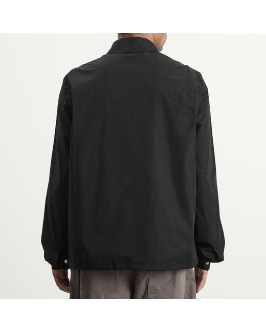 Rick Owens Black Zipfront Jacket for men