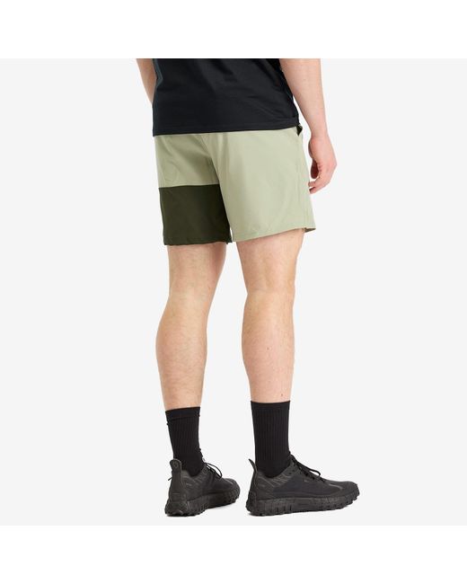 Columbia Green Hike Color Block Shorts for men