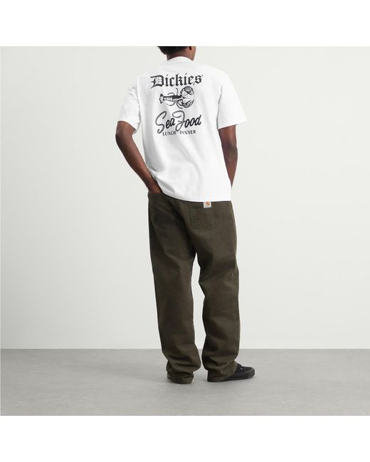 Dickies White Diner T-Shirt for men
