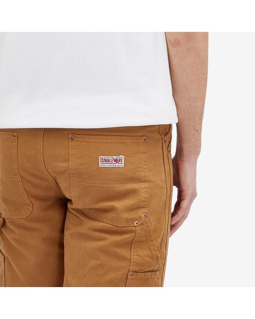 Dubbleware Brown Brewster Doubleknee Pants for men