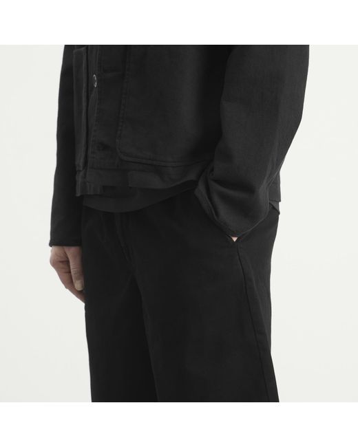 Wax London Black Kyle Twill Shorts for men