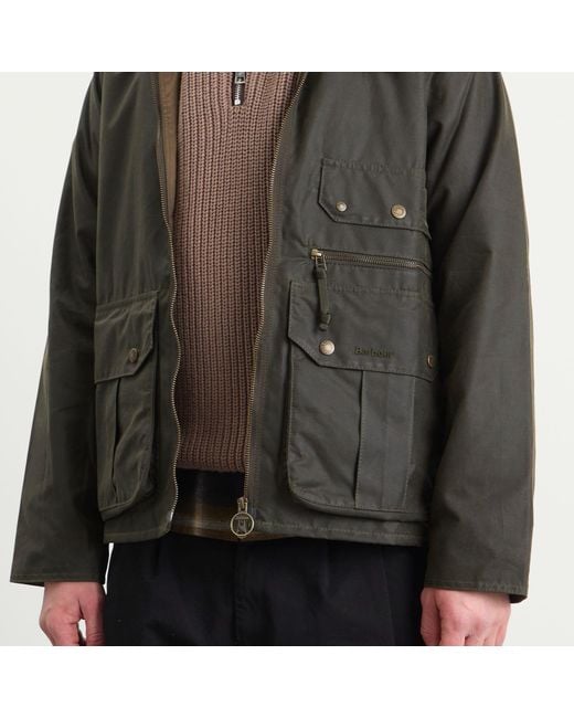 Barbour Re-Engineered Blackett Spey Wax Jacket for men