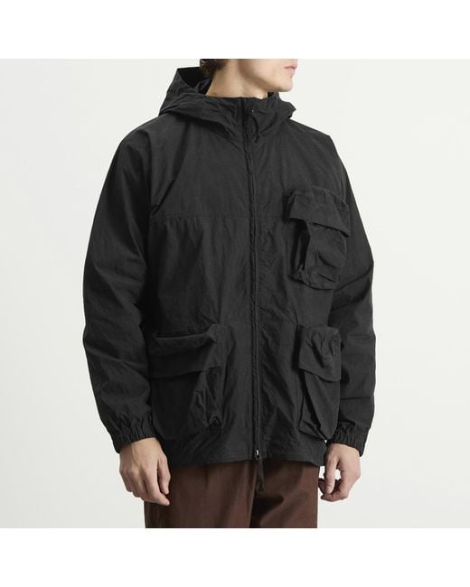 Snow Peak Gray C/N Parka Jacket for men