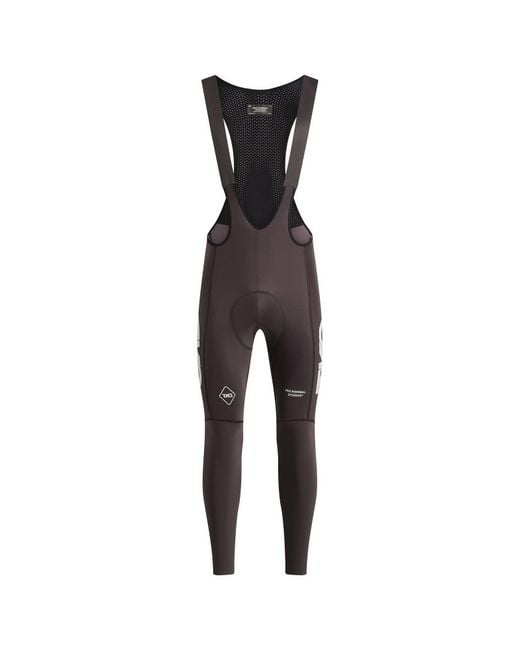Pas Normal Studios Black T.K.O. Essential Thermal Long Bibs for men