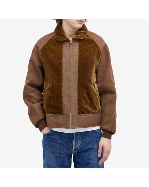 Visvim Brown Mackenzie Jacket for men