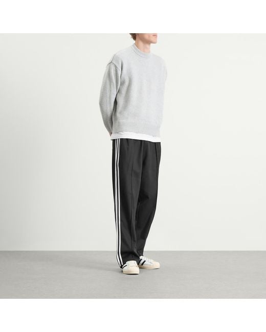 Adidas Gray Firebird Track Pant for men