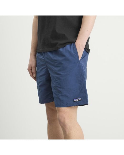Patagonia Blue Baggies Longs 7" Shorts for men