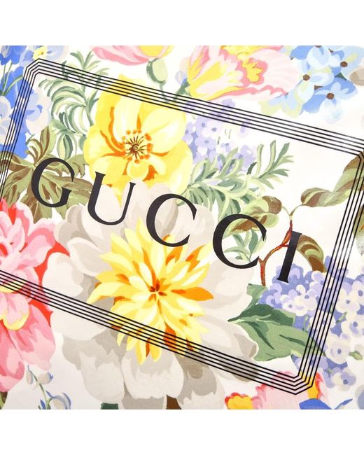 Gucci Mens Multicoloured Floral Print Logo Tote Bag for Men - Save 22% ...