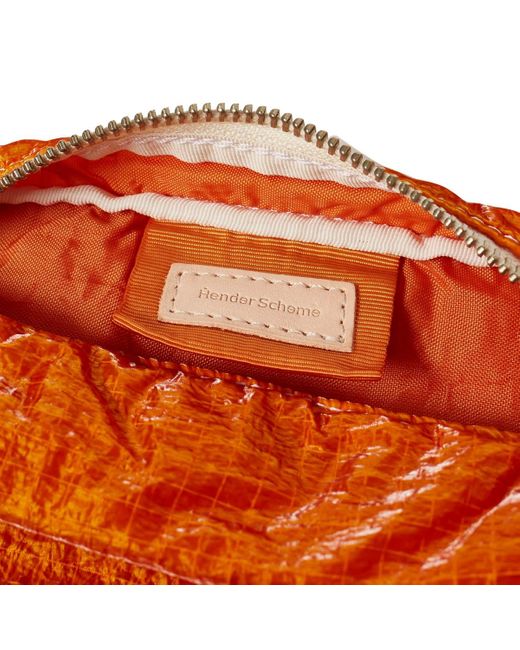 Hender Scheme Orange Overdyed Cross Body Bag