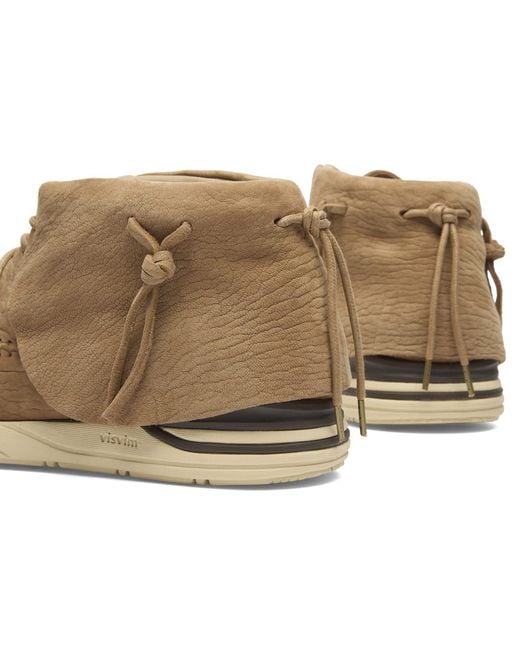 Visvim Brown Fbt Lhamo Folk Boot for men