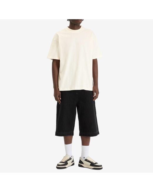 Represent Natural Initial Oversized T-Shirt for men